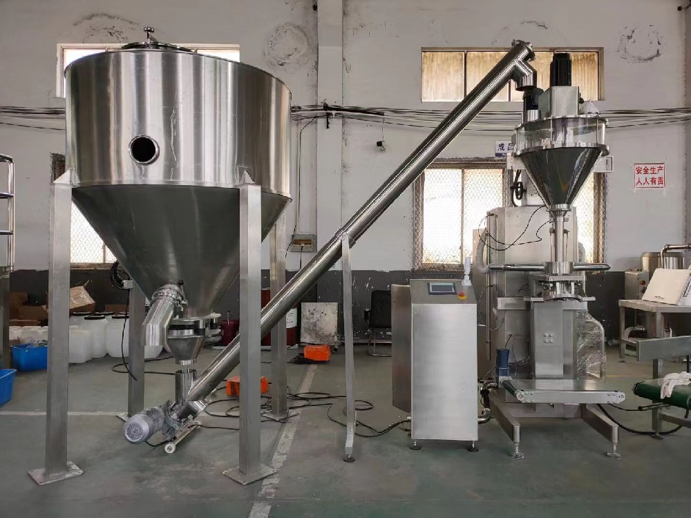 儲料-螺旋輸送-包裝